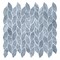 Andova Tiles SAMPLE Channing Elongated Hex 1 x 25 Marble Honeycomb Mosaic Wall  Floor Tile SAM-ANDCHA138 - alternate 6
